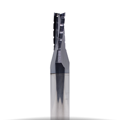 Three-Flute Solid Carbide End Mills with DLC Coating for HPL, Textolite, Chipboard