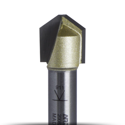 V groove cutters for alucobond