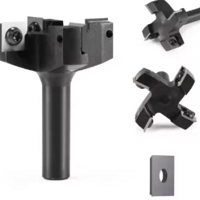 Insert Spoilboard Surfacing, Rabbeting, Flycutter, Slab Leveler, Surface Planer Router Bit