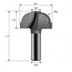 Shaped mills model 14