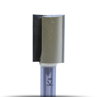 Freze cu doi dinti drepti pentru patrundere verticala