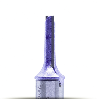 Freze cu doi dinti drepti cu gradatii