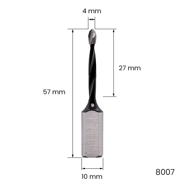Burghiu pentru Găuri Străpunse (Through Hole Drill) pentru Lemn, MDF și PAL