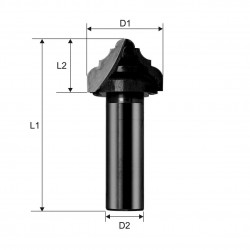 Shaped mills model 12