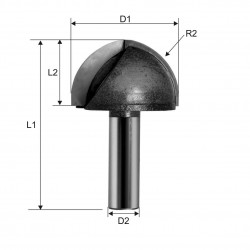 Shaped mills model 6