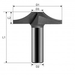 Shaped mills model 15