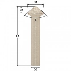 Conical mills for marble