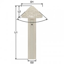 Conical mills for marble